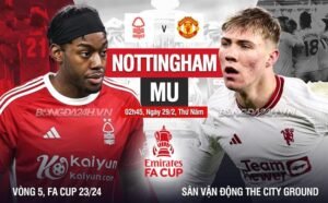 Nhận định, soi kèo Nottingham Forest vs MU ngày 29/02/2024