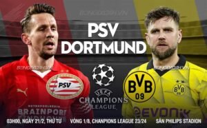 Nhận định, soi kèo PSV vs Dortmund ngày 21/02/2024