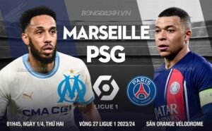 Nhận định, soi kèo Marseille vs PSG ngày 01/04/2024