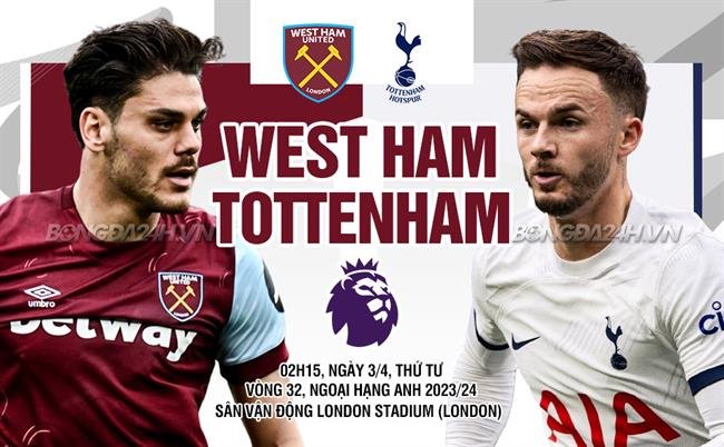 Nhận định, soi kèo West Ham vs Tottenham ngày 03/04/2024